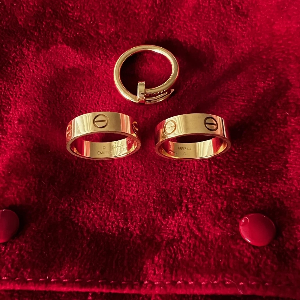 Love ring, size 56 - 1pc